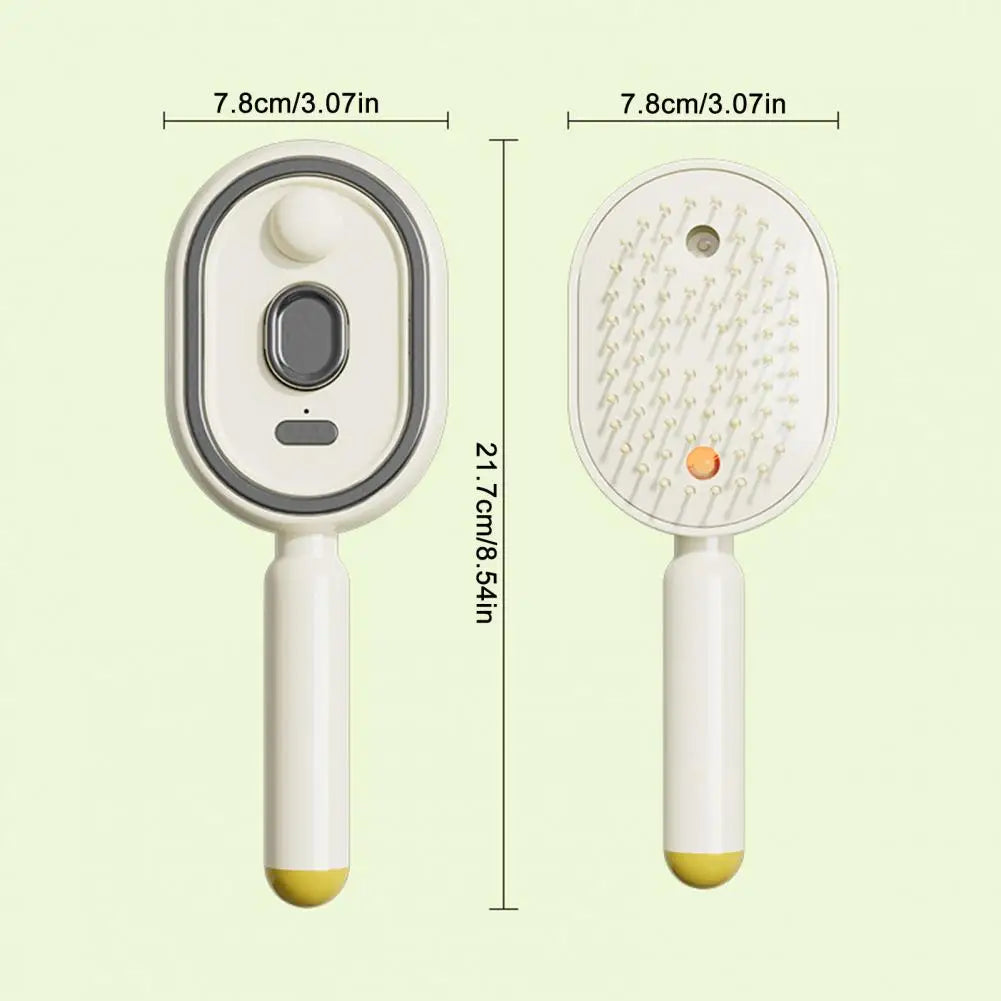 GlowBrush™ Massage Comb 💆♀️✨ — Mist, Massage & Detangle