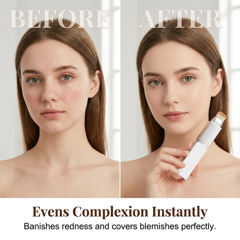 2-in-1 color-changing foundation stick