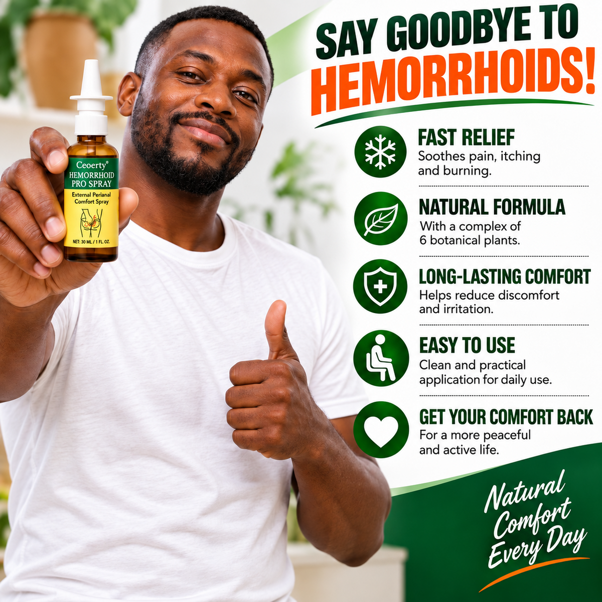 Advanced Comfort Hemorrhoid PRO Spray