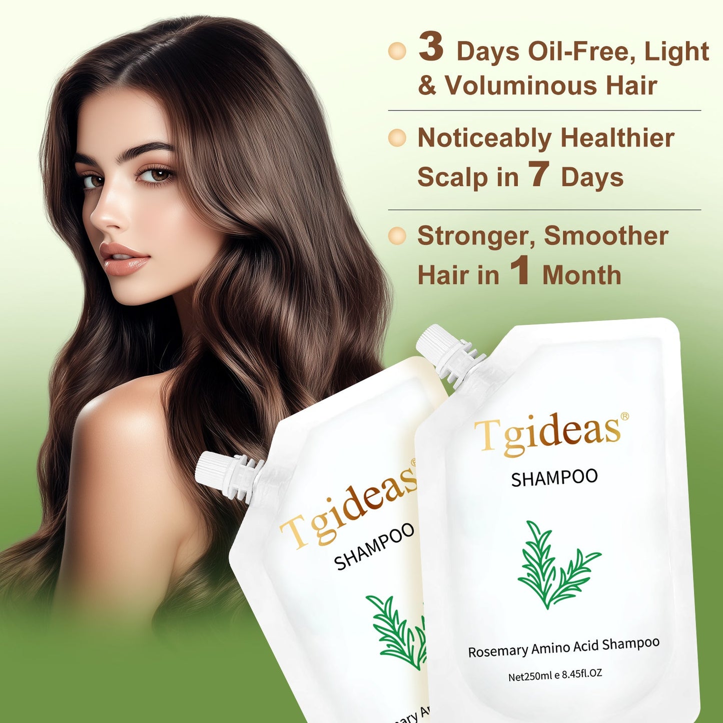 Tgideas® Rosemary & Zinc PCA Strengthening Shampoo