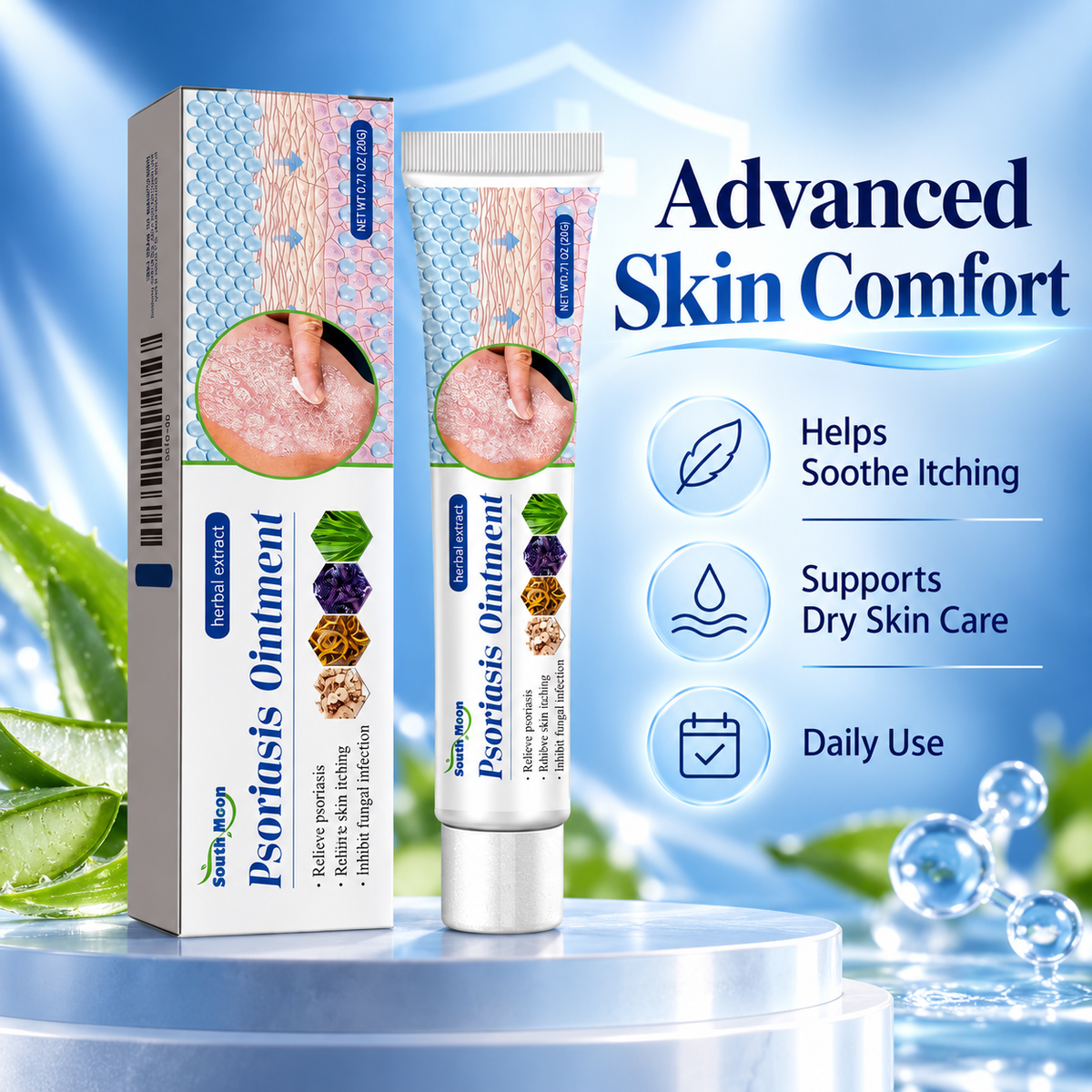Psoriasis Ointments Sensitive Skin Soothing Care Cream
