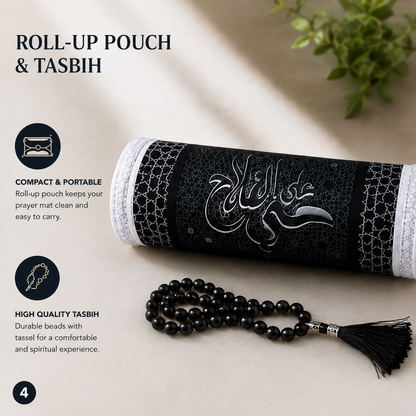 Premium Roll-Up Prayer Mat Set