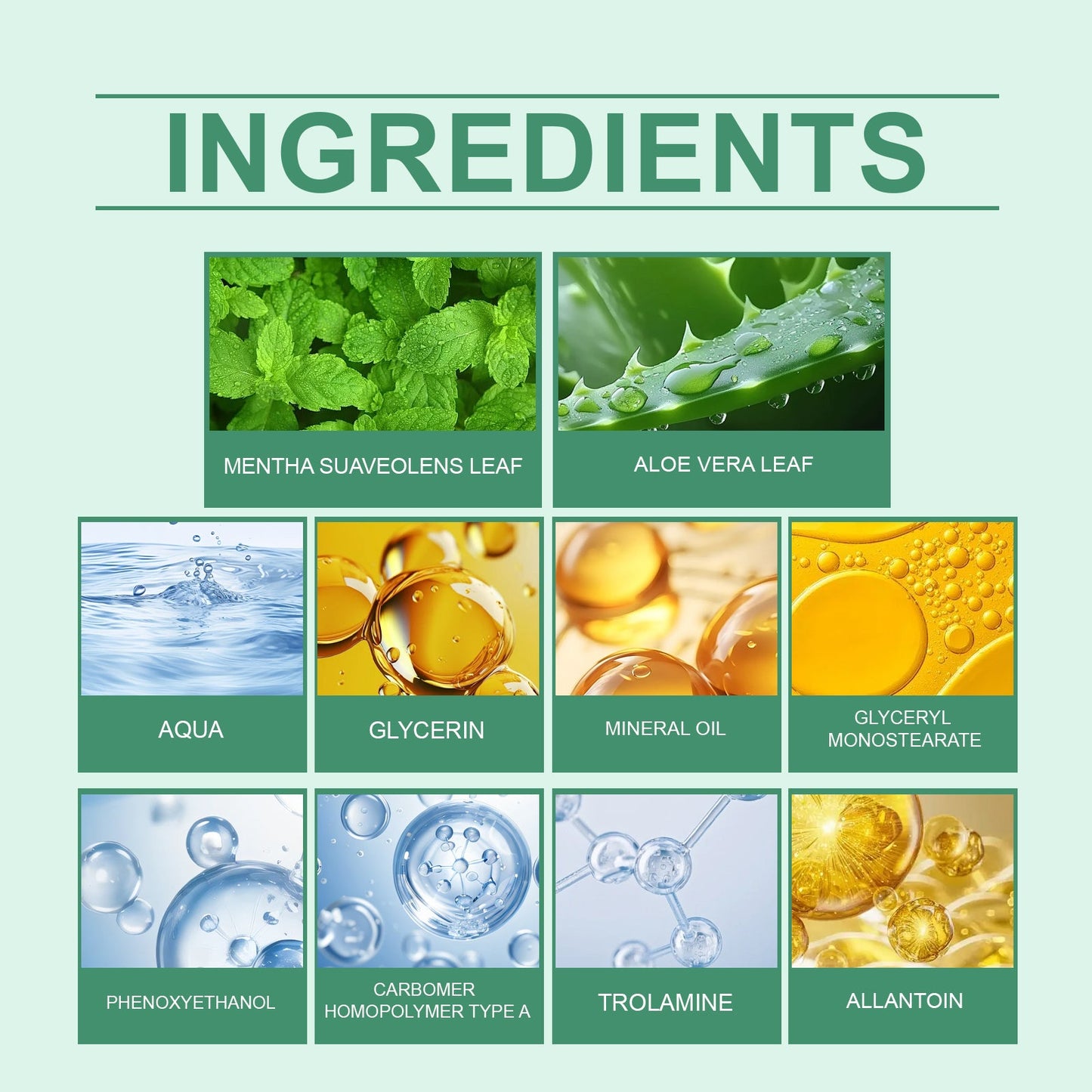 Vitiligo Herbal Aloe Vera & Mint Care Cream