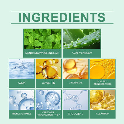 Vitiligo Herbal Aloe Vera & Mint Care Cream