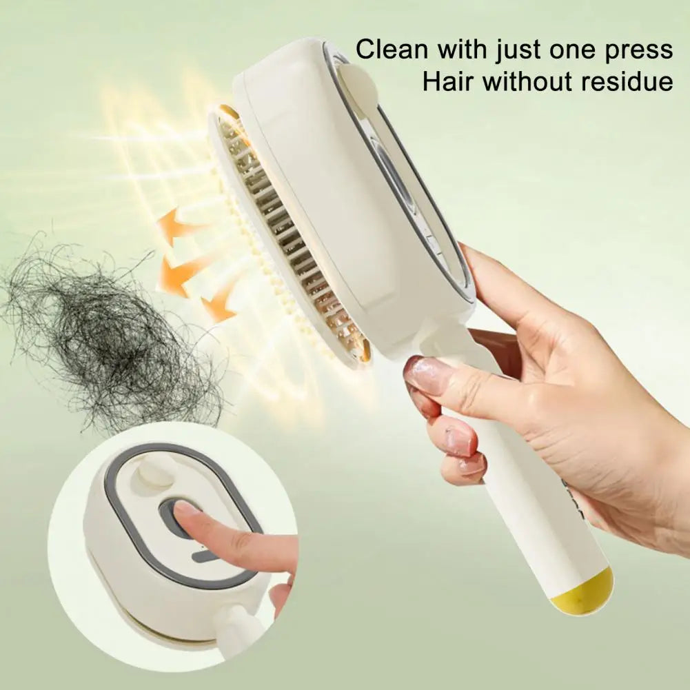 GlowBrush™ Massage Comb 💆‍♀️✨ — Mist, Massage & Detangle