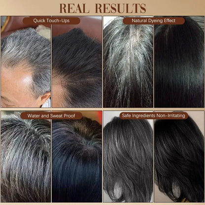 2 in 1 Long Lasting + Water Proof Hair Comb Dye