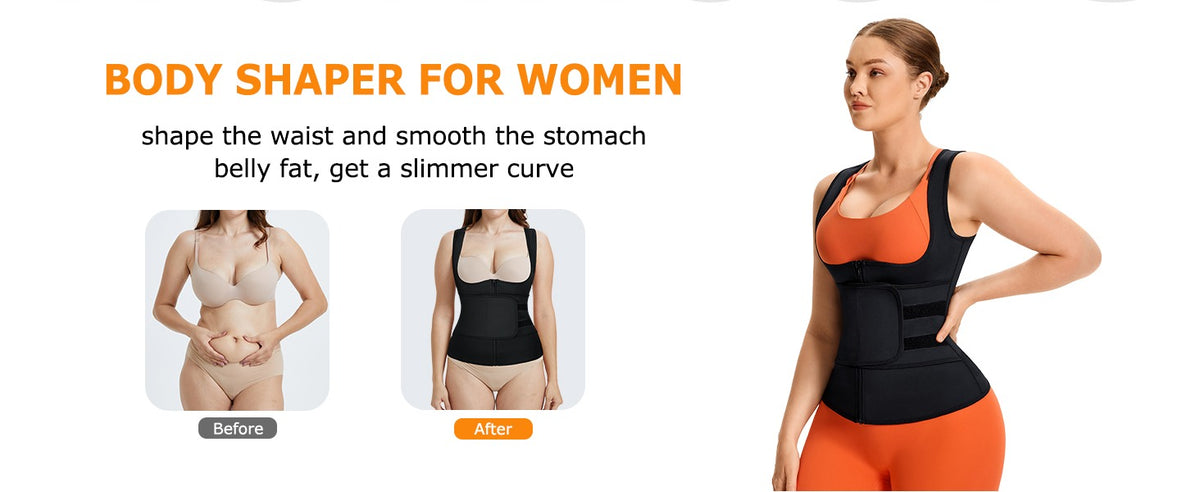 100% Adjustable Women Body Shaper
