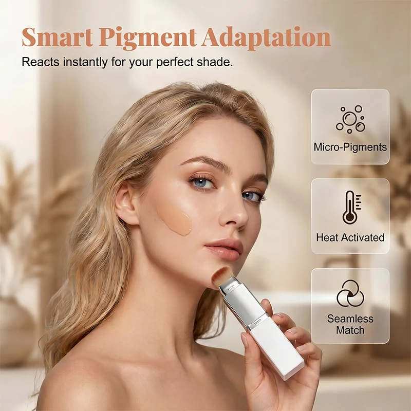 2-in-1 color-changing foundation stick