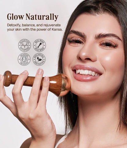Natural Healing Kansa Wand Massager